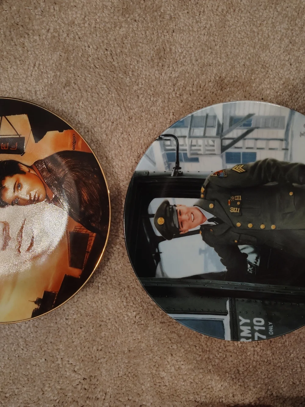 Elvis Presley Collectible Wall Plate - Multi-Color